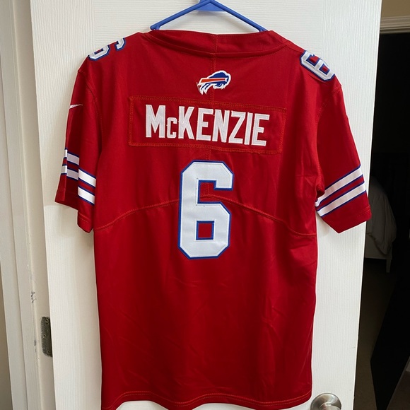 Nike Red Isaiah McKenzie Buffalo Bills Legend, color rush jersey Size L(14-16) - Picture 4 of 12